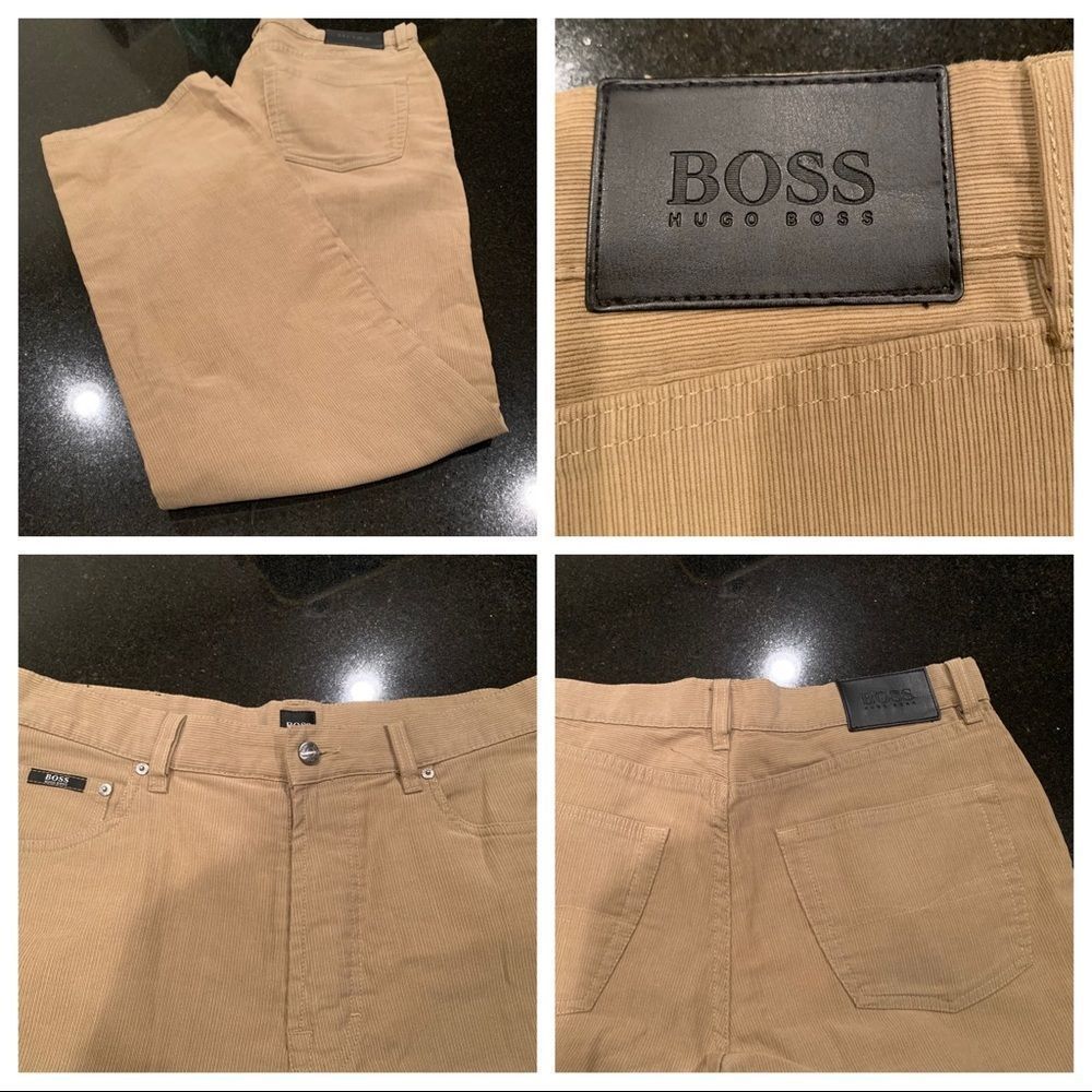 BOSS Hugo Boss Arkansas Corduroy Pants size 34 x 32
